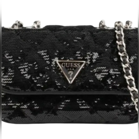 Guess Sequin Convertible Crossbody - Picture 1 of 4
